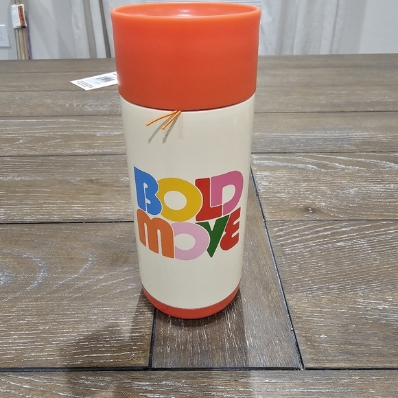 Ban.do STAINLESS STEEL THERMAL MUG 16oz- BOLD MOVE, NWT - Picture 2 of 5